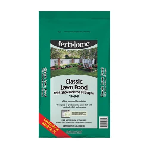 Ferti-Lome Classic Lawn Food 16-0-8 with Slow-Release Nitrogen