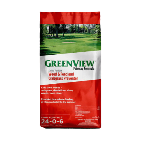 GreenView Fairway Formula Spring Fertilizer Weed & Feed plus Crabgrass Preventer